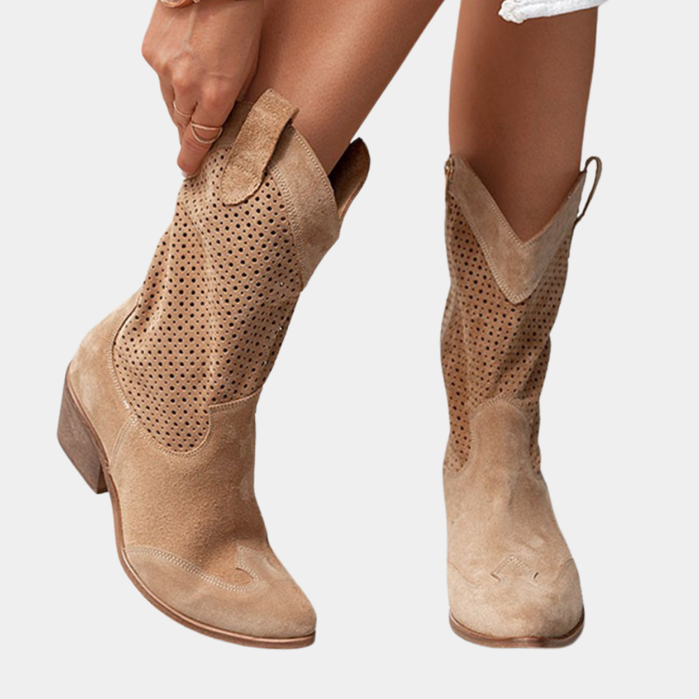 LUCY | Bottes de cow-boy respirantes pour femmes