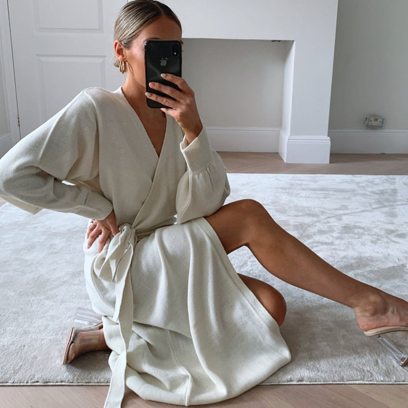 Robe à Revers EviesDress pour Femme