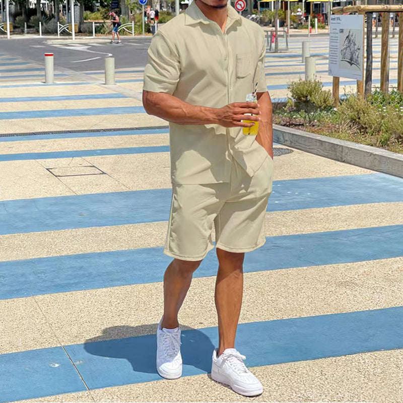 LUCAS | Ensemble d’été masculin - Luviera Fashion