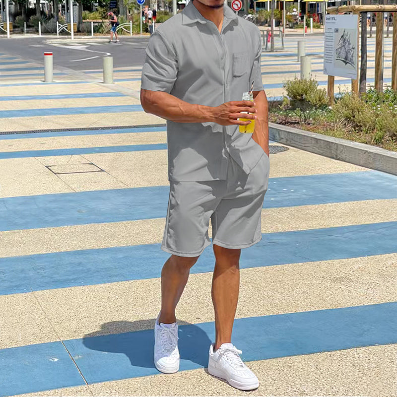 LUCAS | Ensemble d’été masculin - Luviera Fashion