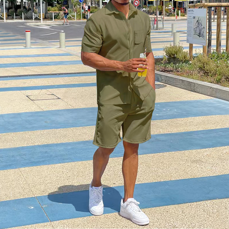 LUCAS | Ensemble d’été masculin - Luviera Fashion