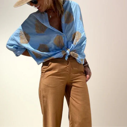 Flavia | Chemisier Élégant et Léger