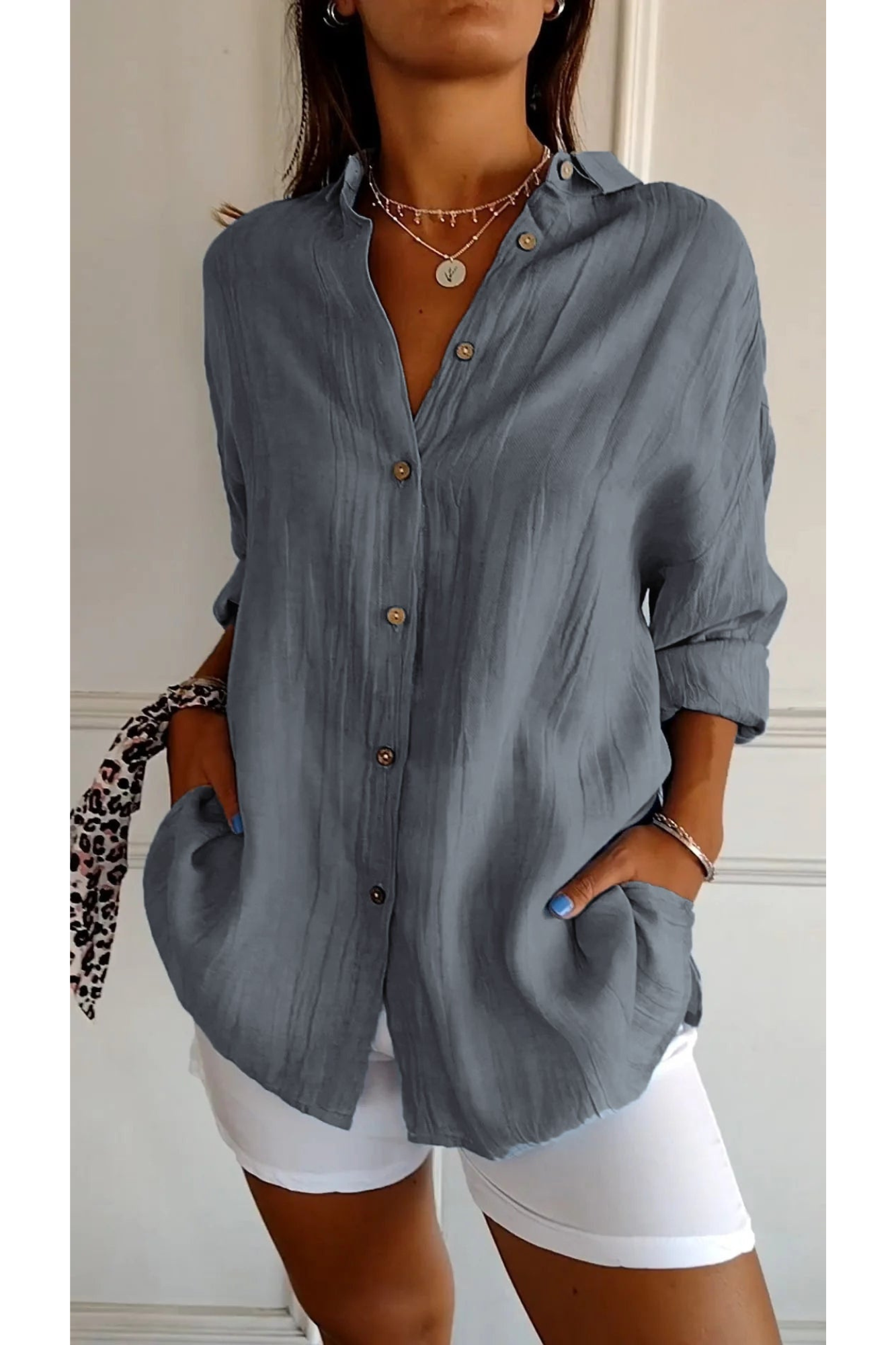 MAYA | Chemise fluide et moderne - Luviera Fashion