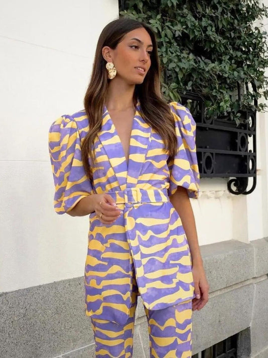 MIRA | Ensemble Fantasy deux pièces pour une allure mystérieuse et chic