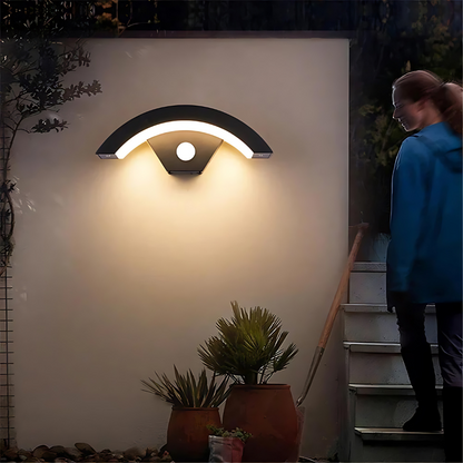 EcoBright - Applique Murale Moderne Étanche avec Capteur de Mouvement