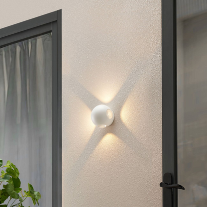 ZENNIX Lampe Murale Moderne Étanche - Élégante pour Intérieur et Extérieur