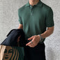 GIMCHEON - Pull Polo pour Homme en Coton