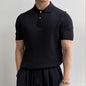 GIMCHEON - Pull Polo pour Homme en Coton