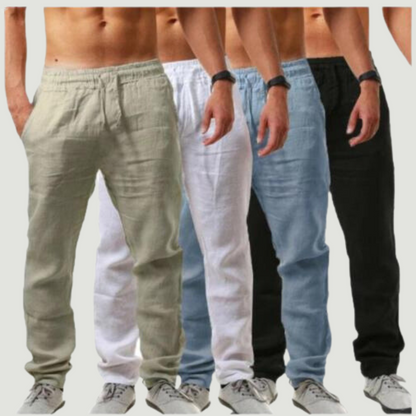 DAPHIRE | Pantalon en lin fluide pour un look estival - Luviera Fashion