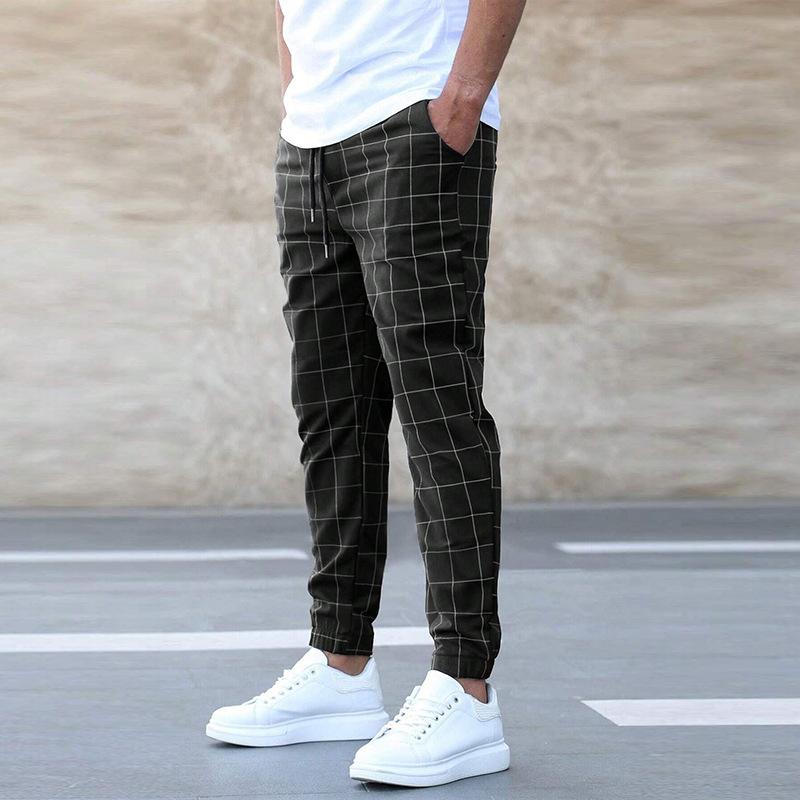 LÉONARD | Pantalon Chino à Imprimé Tendance pour Homme - Luviera Fashion