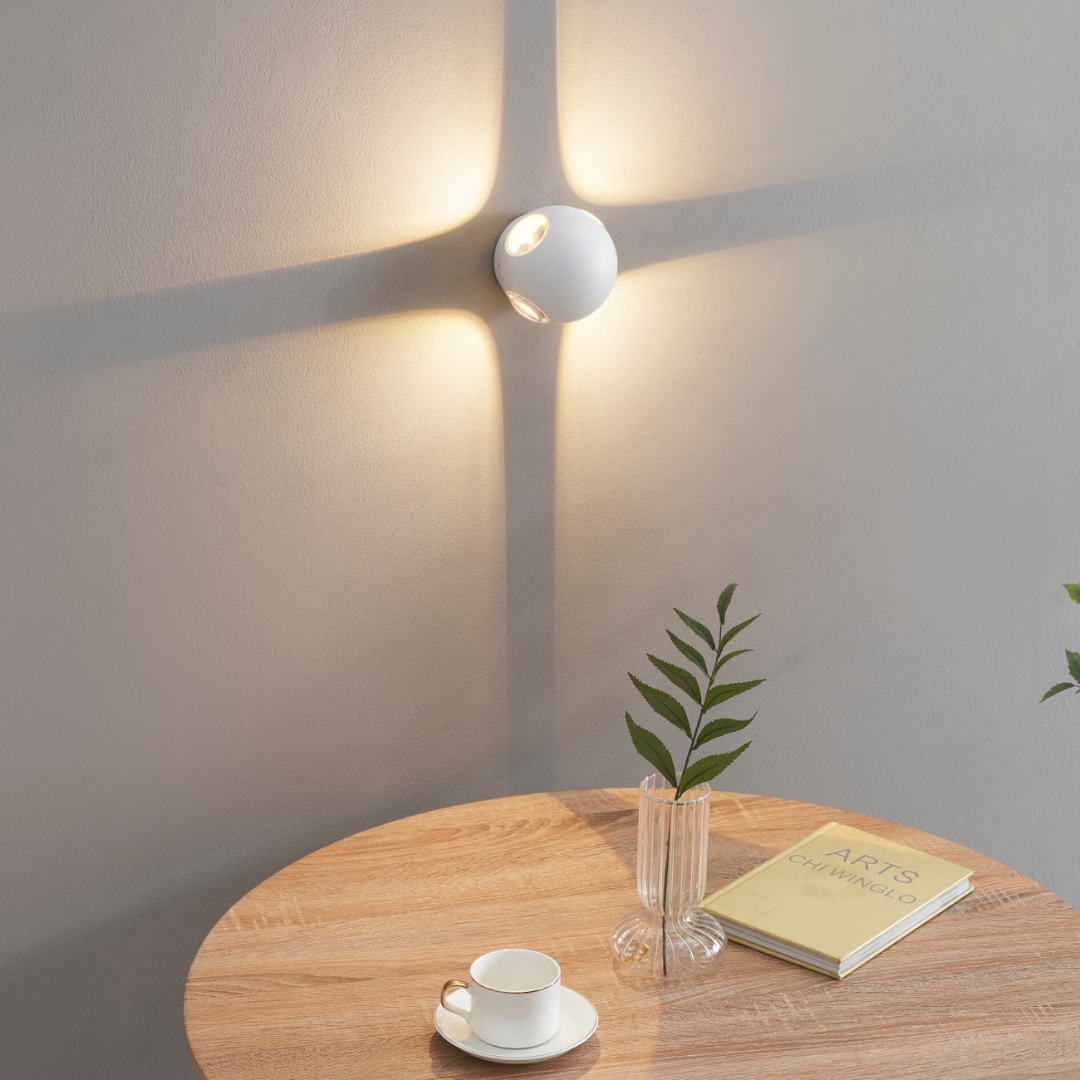 ZENNIX Lampe Murale Moderne Étanche - Élégante pour Intérieur et Extérieur