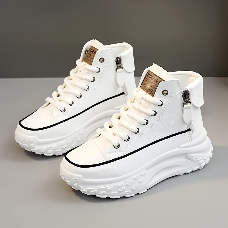 ZENAB | Sneakers à Plateforme Tendance pour Femme - Luviera Fashion