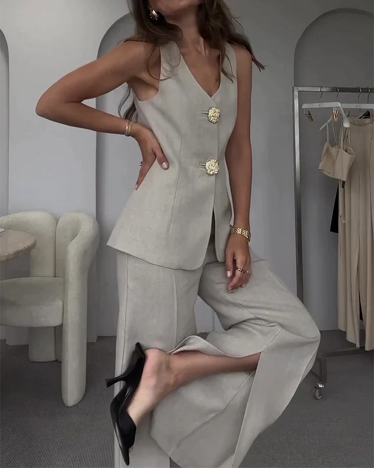 LÉA | Costume deux pièces chic pour une allure sophistiquée - Luviera Fashion