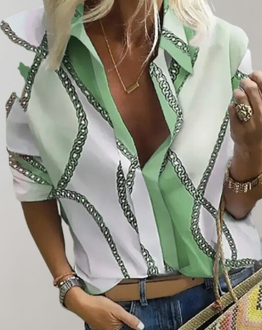 LIVIA | Blouse décontractée et élégante - Luviera Fashion