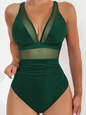 Maillot de bain femme push-up avec détails en mesh – Chiara