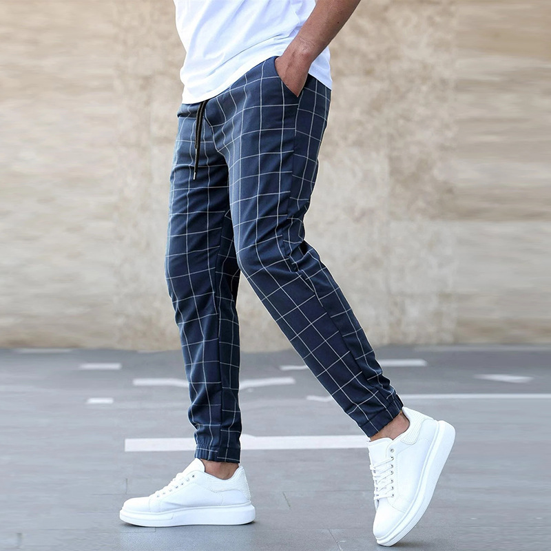 LÉONARD | Pantalon Chino à Imprimé Tendance pour Homme - Luviera Fashion
