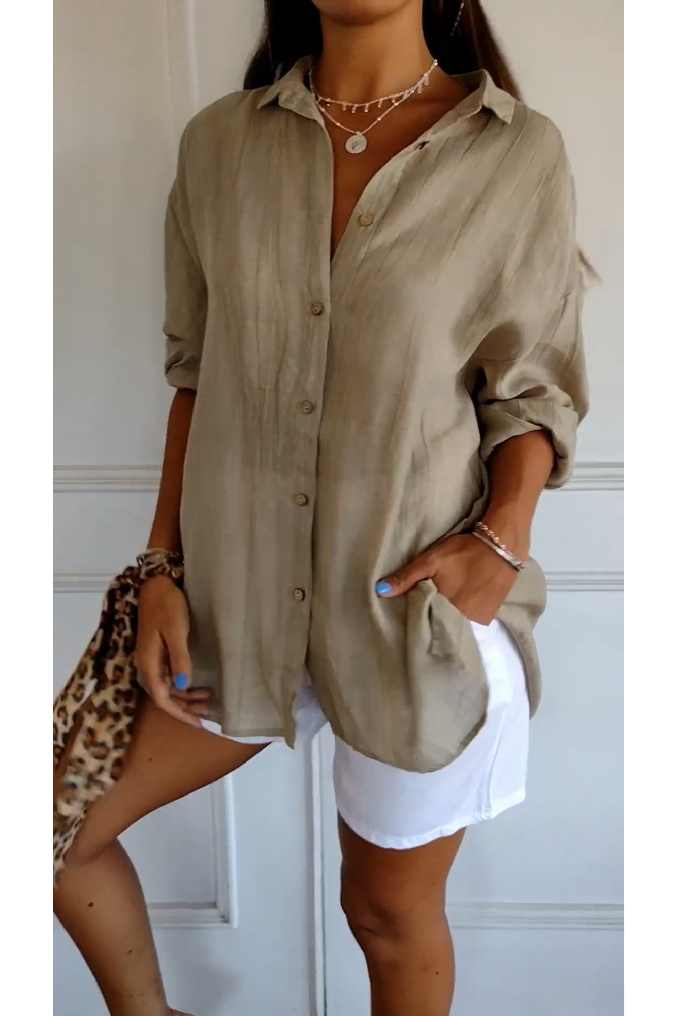 MAYA | Chemise fluide et moderne - Luviera Fashion