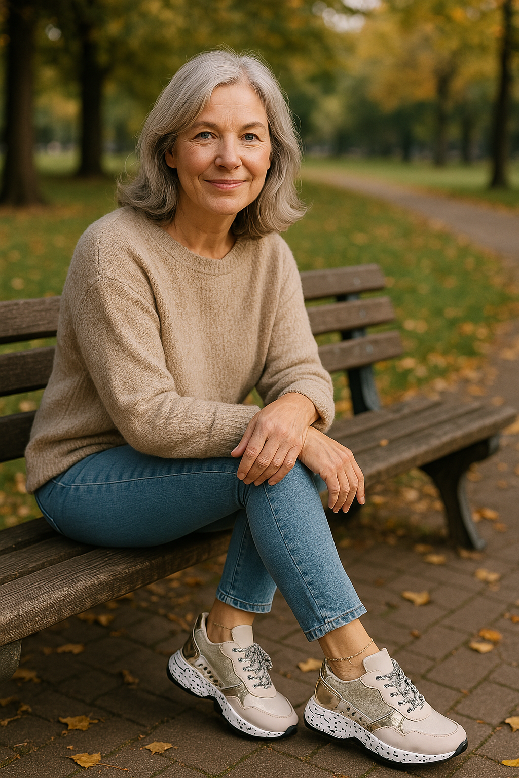 Ellen - Baskets pour Femmes - Légères et Supportives
