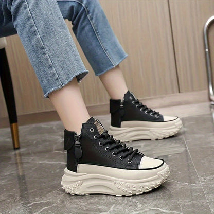 ZENAB | Sneakers à Plateforme Tendance pour Femme - Luviera Fashion