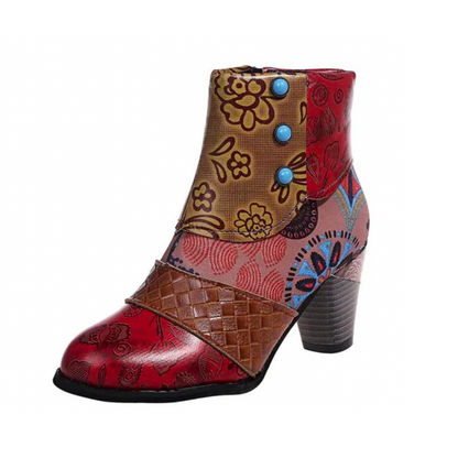 ANTOINETTE | Bottes vintage étanches pour dames - Luviera Fashion