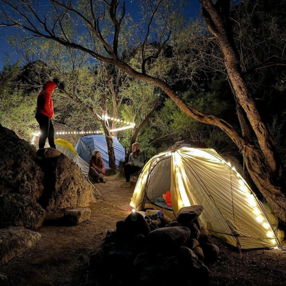 Lanternes de Camping Étanches Rechargeables - Lumières LED avec 20 Heures d'Autonomie