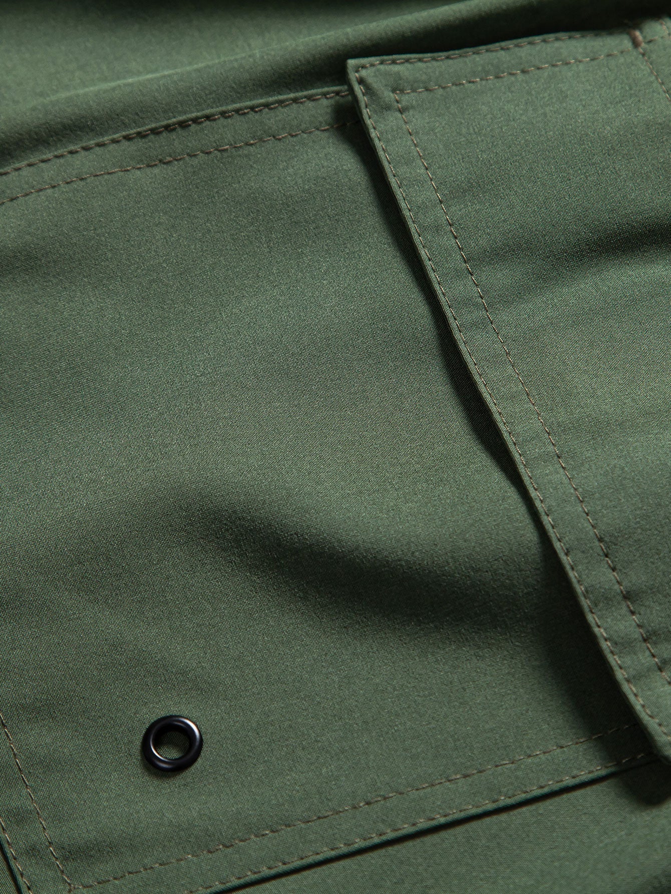 Chemise Hawaïenne Effet Lin avec Boutons et Short de Plage