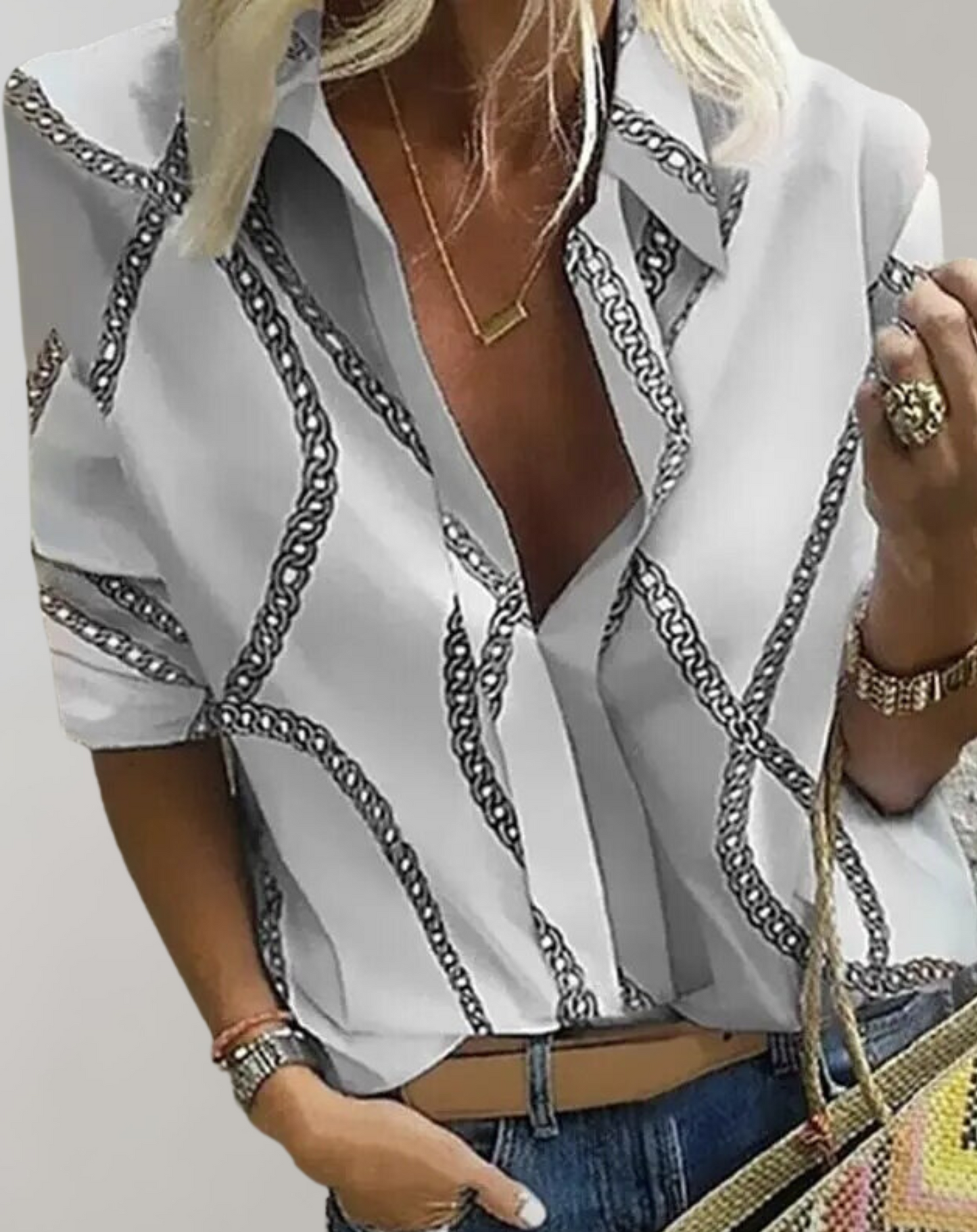 LIVIA | Blouse décontractée et élégante - Luviera Fashion