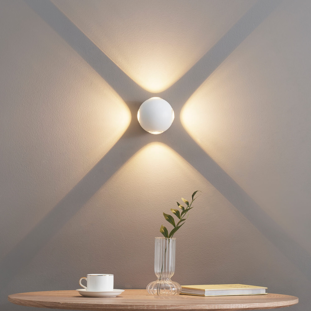 ZENNIX Lampe Murale Moderne Étanche - Élégante pour Intérieur et Extérieur