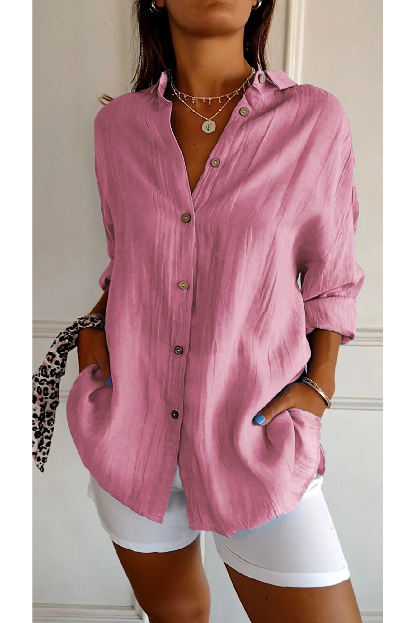 MAYA | Chemise fluide et moderne - Luviera Fashion