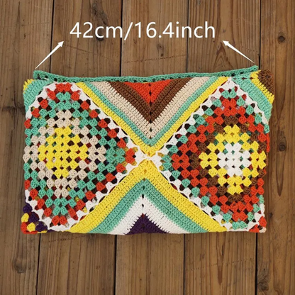 Robe de Plage Longue en Crochet Artisanale – Soleia