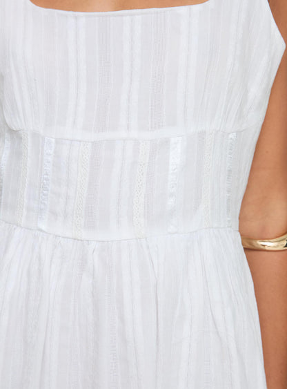 Robe Mini Femme - Design Cintré - Encolure Carrée - Coton Aérien