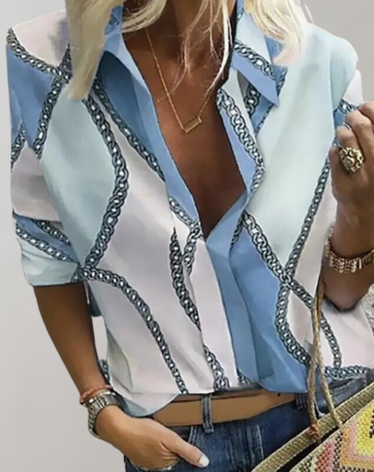 LIVIA | Blouse décontractée et élégante - Luviera Fashion