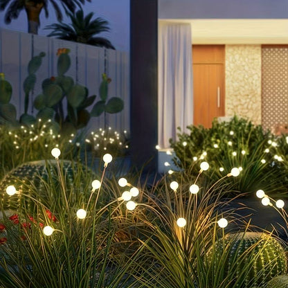 Élégantes Lampes de Jardin Solaires - Lumières Extérieures Sans Fil Écoénergétiques