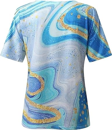 MILA | T-shirt vibrant avec motifs colorés - Luviera Fashion