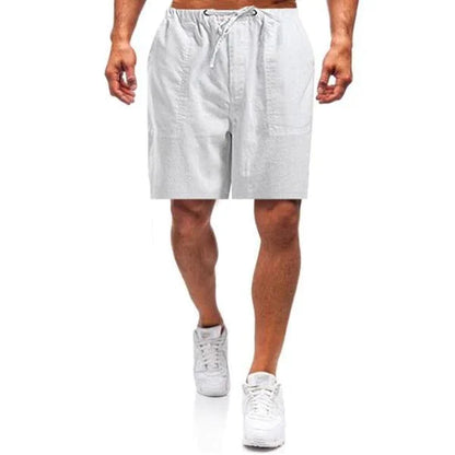 Shorts en lin pour hommes - Modèle Nils