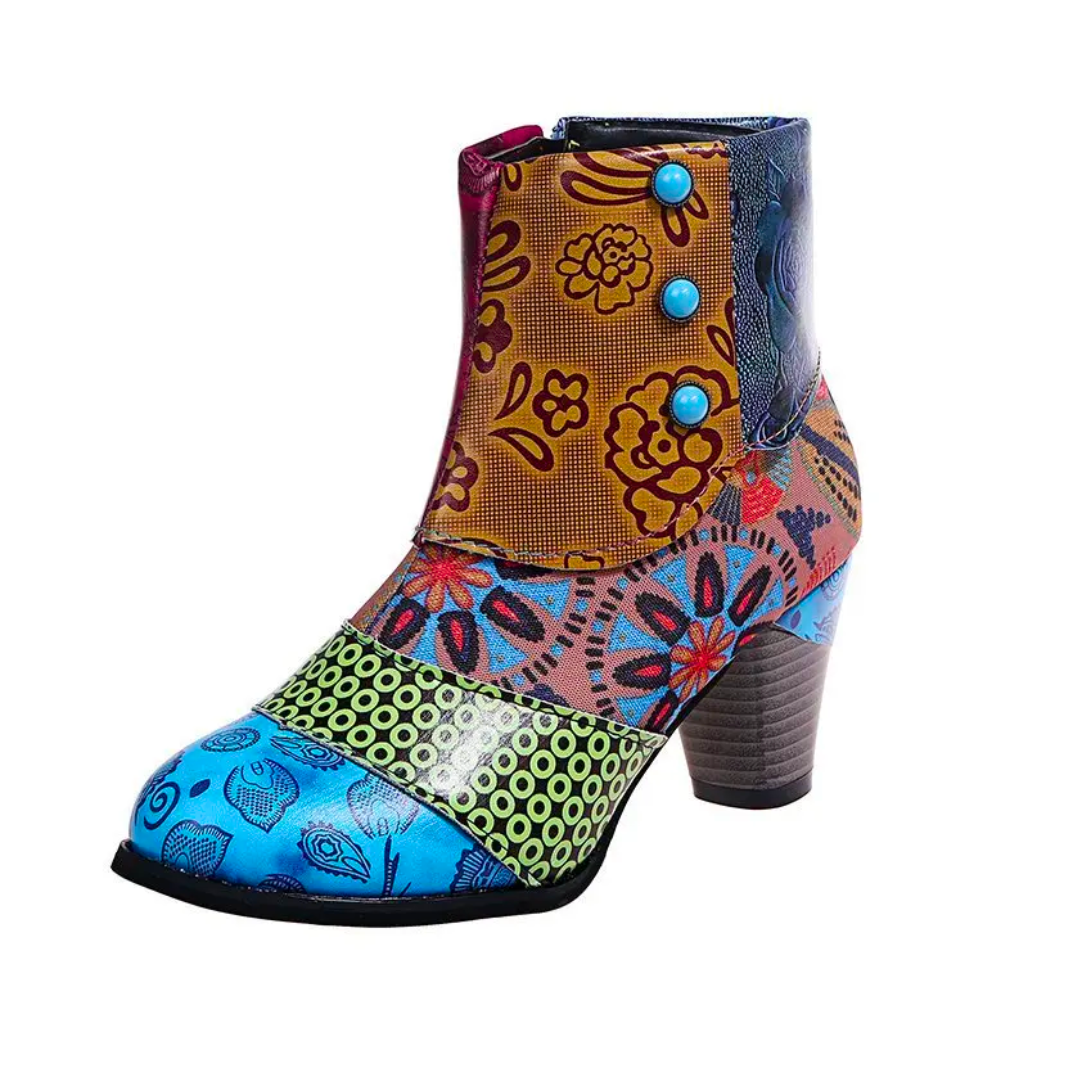 ANTOINETTE | Bottes vintage étanches pour dames - Luviera Fashion