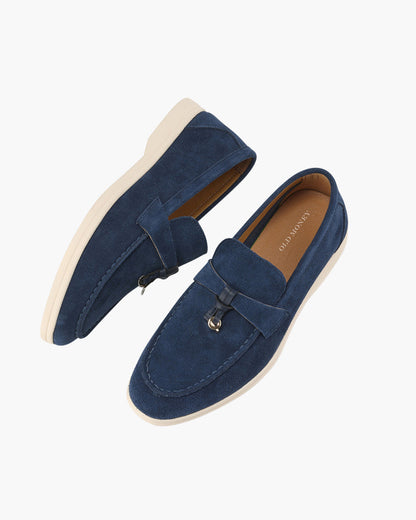 Loafers Vintage en Daim pour Femmes