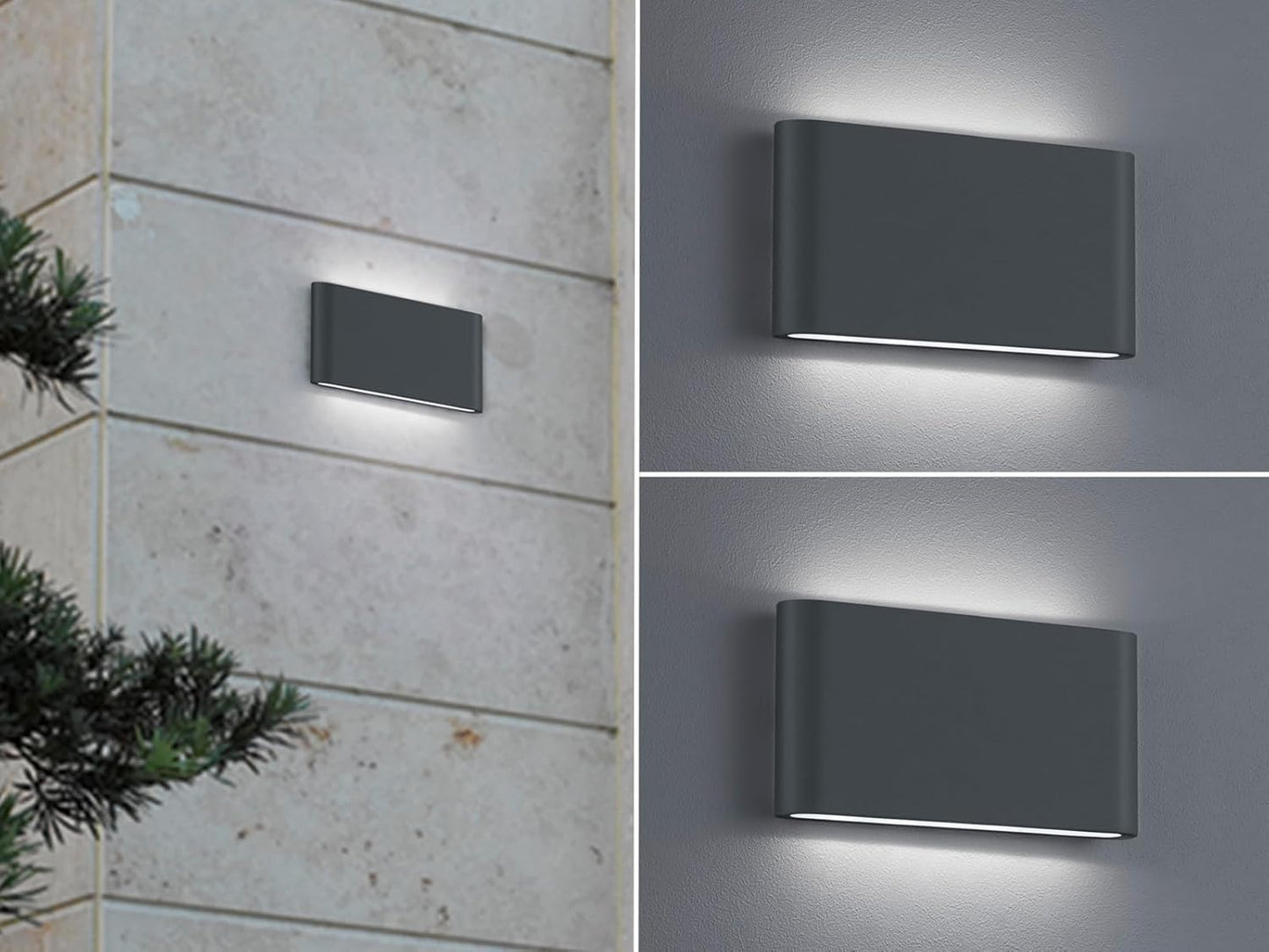 Applique Extérieure LED Moderne Étanche - Éclairage de Jardin Écologique et Efficace