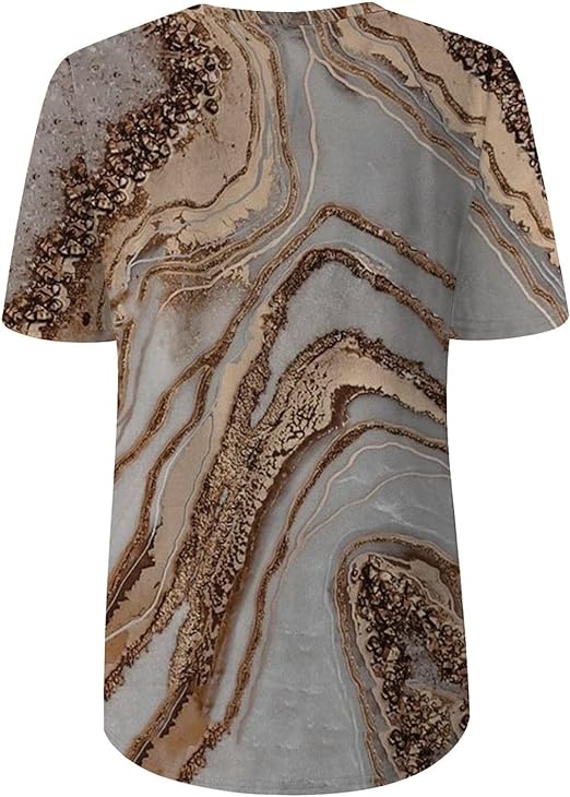 MILA | T-shirt vibrant avec motifs colorés - Luviera Fashion