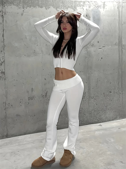 MIRA | Ensemble doux en tricot à deux pièces pour un confort optimal - Luviera Fashion