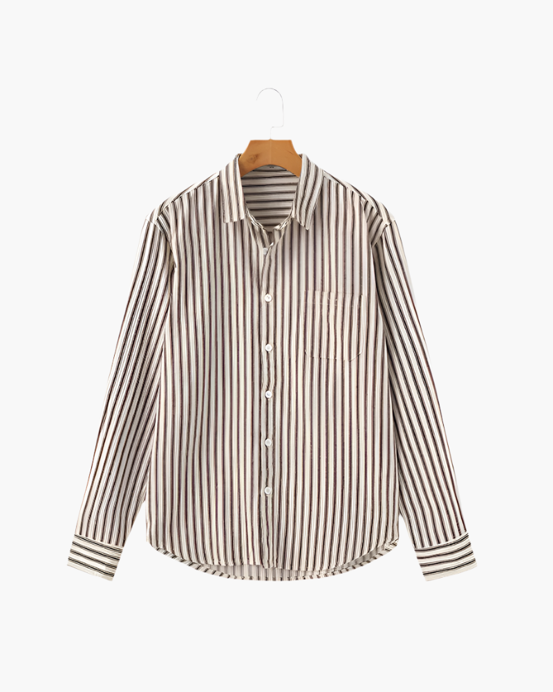 Chemise rayée pour homme