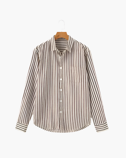 Chemise rayée pour homme
