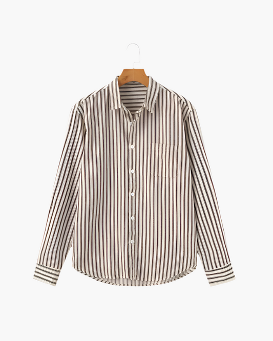 Chemise rayée pour homme