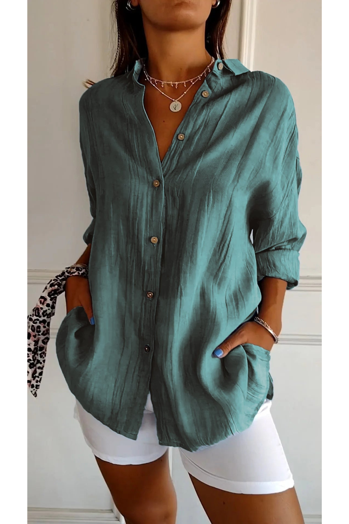 MAYA | Chemise fluide et moderne - Luviera Fashion