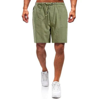 Shorts en lin pour hommes - Modèle Nils
