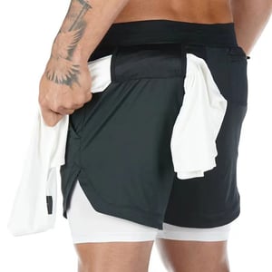 Felix 2-en-1 Shorts de Sport d'Été pour Hommes