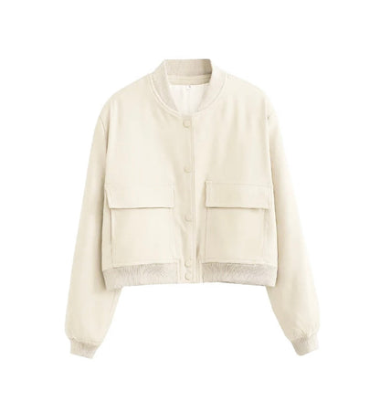 AMÉLIE | Veste Bombers Chic pour Femme - Luviera Fashion