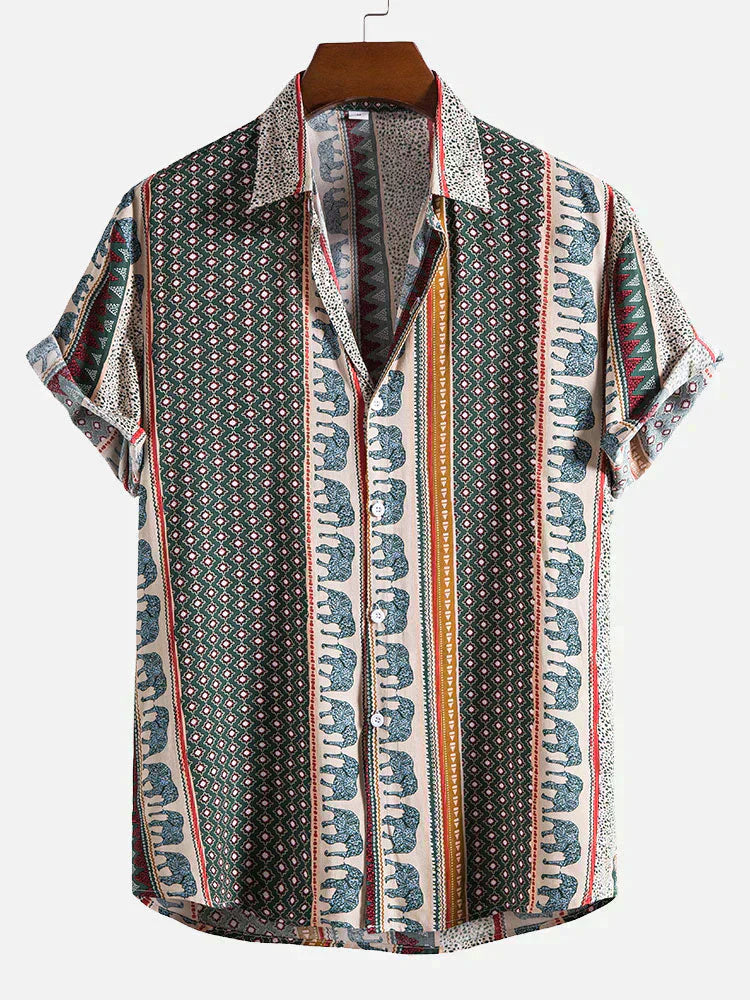 MATHIS | Chemise estivale au style rétro - Luviera Fashion
