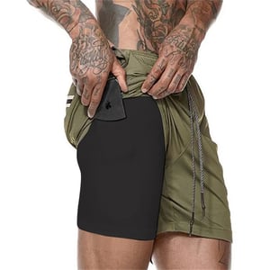 Felix 2-en-1 Shorts de Sport d'Été pour Hommes