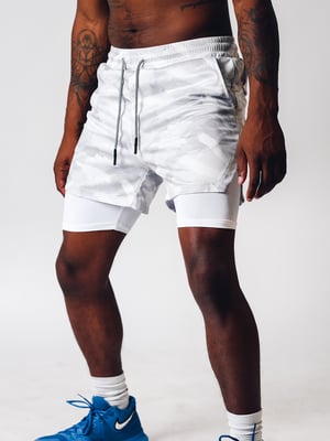 Felix 2-en-1 Shorts de Sport d'Été pour Hommes